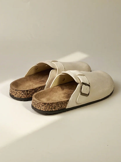 Retro Flat Slippers for Women – Comfortable & Stylish