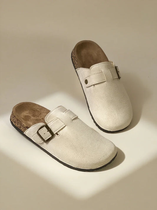 Retro Flat Slippers for Women – Comfortable & Stylish