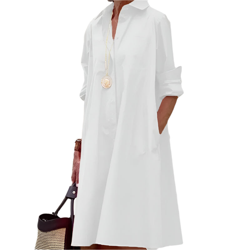 Robe d'Été Femme – Chic et Décontractée en Coton 1
