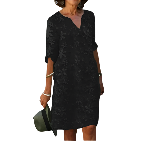  Robe de Soirée Longue Femme – Élégante et Confortable avec Design Floral 1
