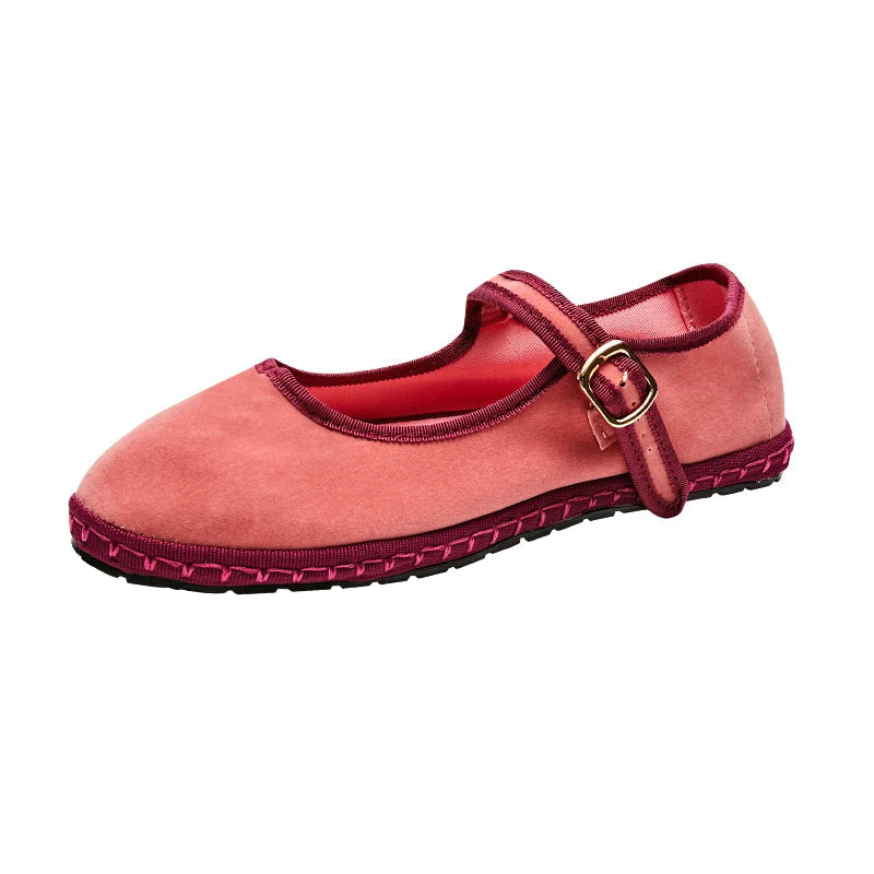 Round Toe Black Ballet Flats for Women – Effortless Style & Comfort