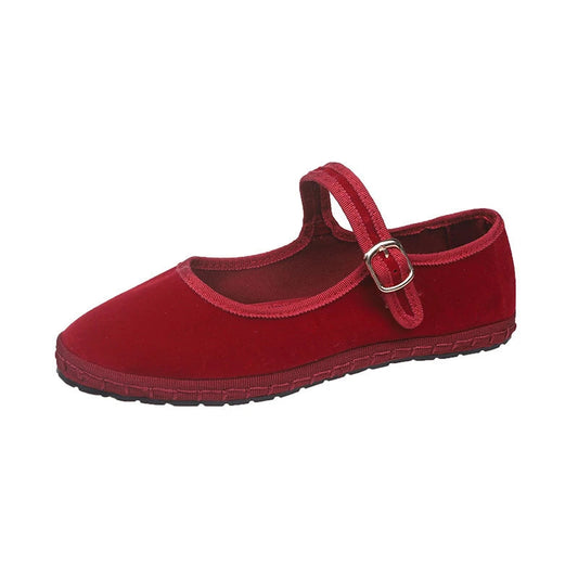 Round Toe Black Ballet Flats for Women – Effortless Style & Comfort