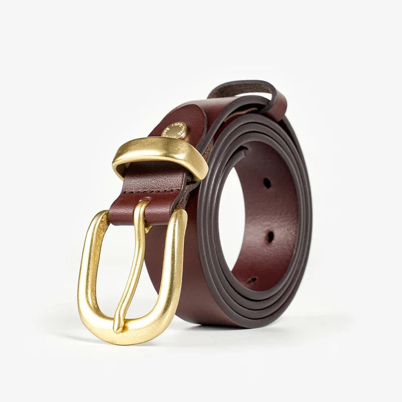 "Ludovica" Leather Belt Caliboot