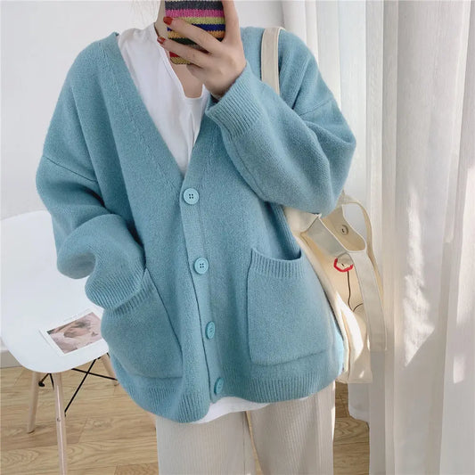 Angelina - Cardigan Tricoté pour Femmes – Doux & Élégant