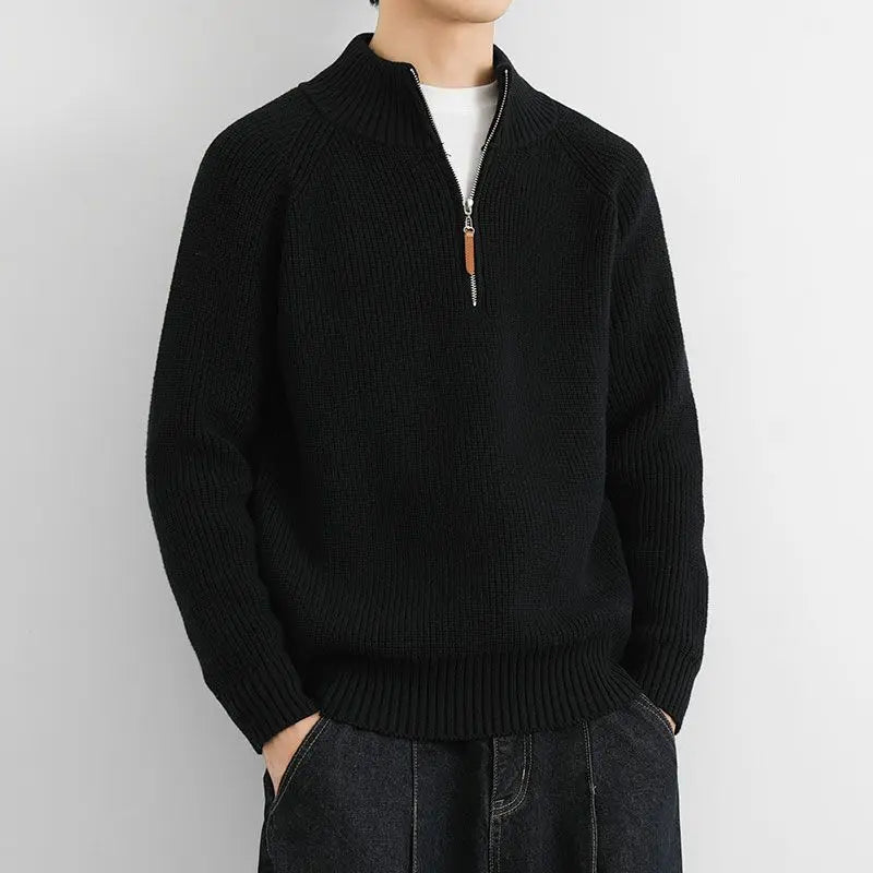 HERITAGE HALF ZIPPED SWEATER Caliboot