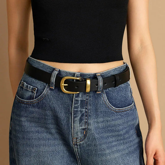 "Ludovica" Leather Belt Caliboot
