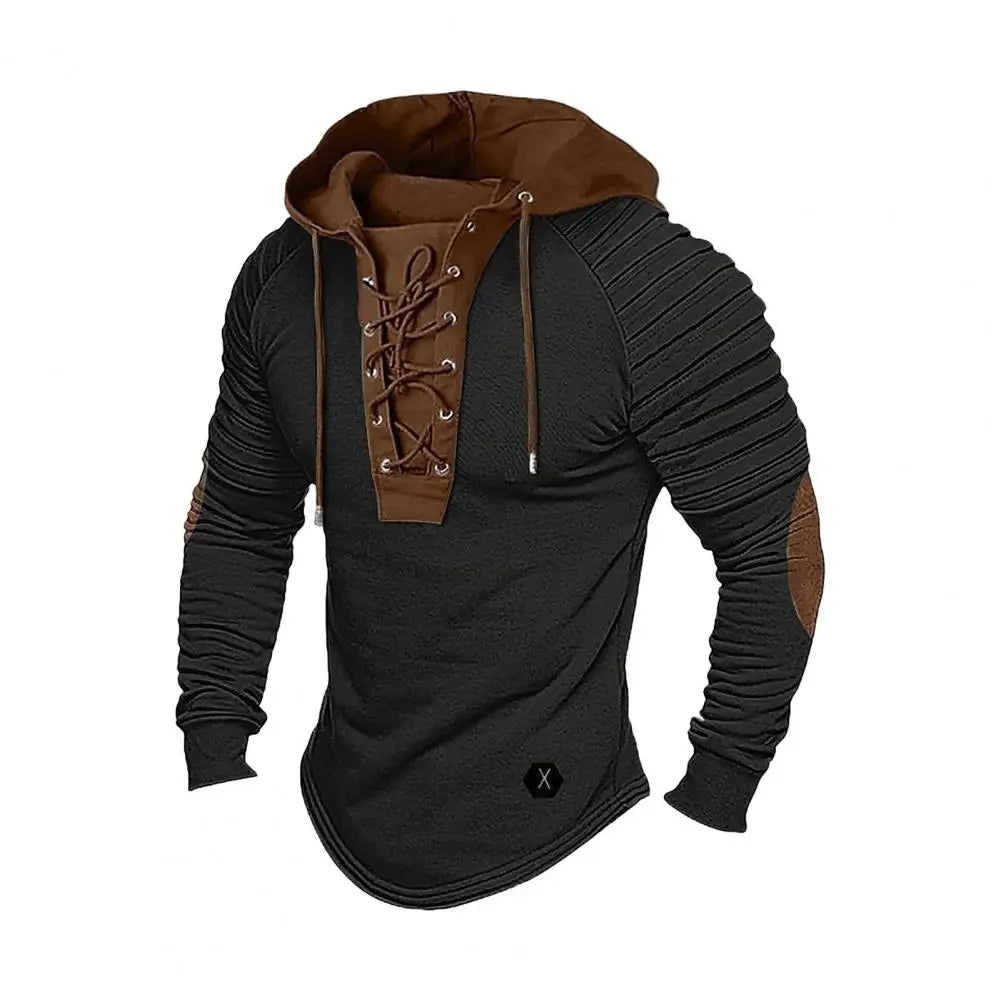 "Ironclad" Lace-Up Hoodie Caliboot