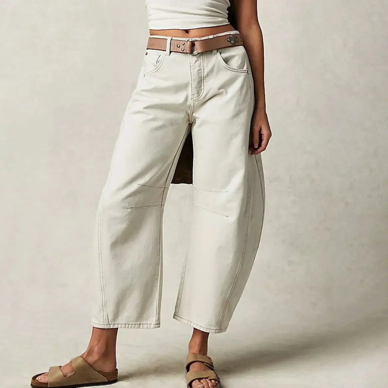 Louissa - Jean Large pour Femmes – Confort & Tendance