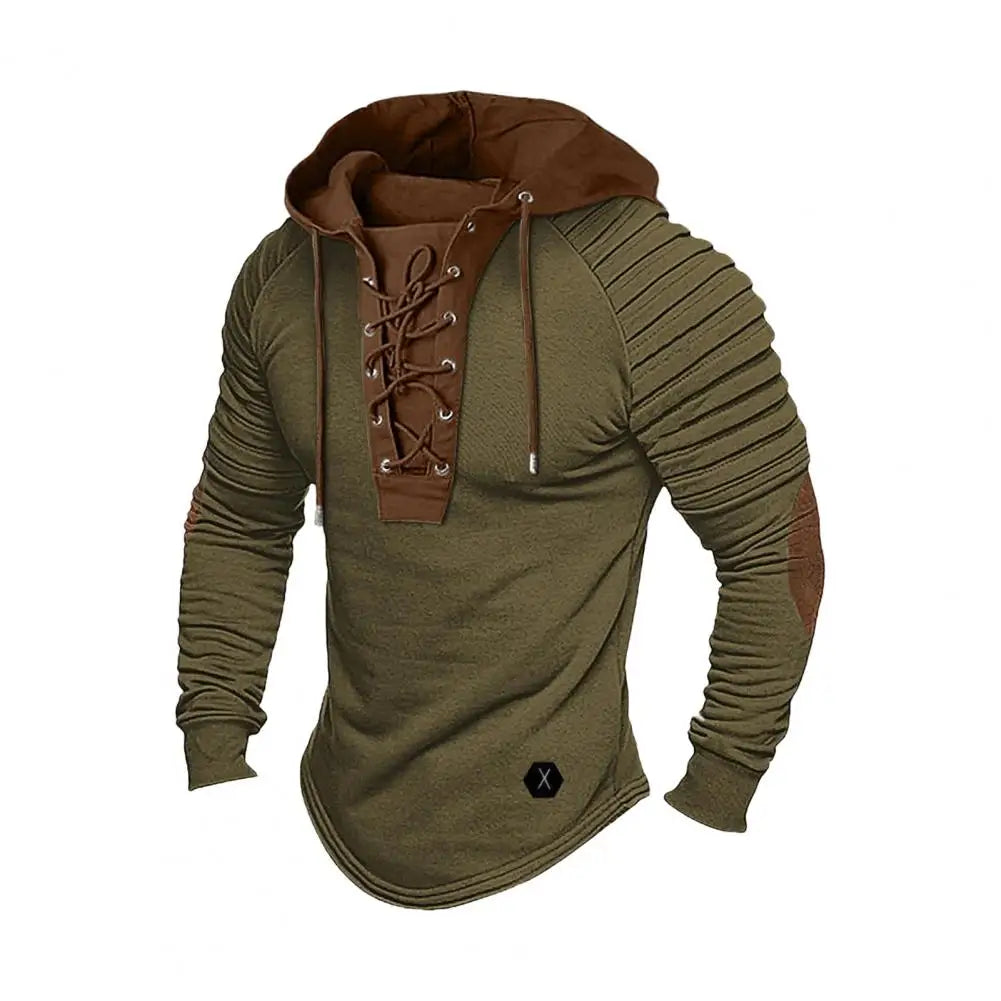 "Ironclad" Lace-Up Hoodie Caliboot