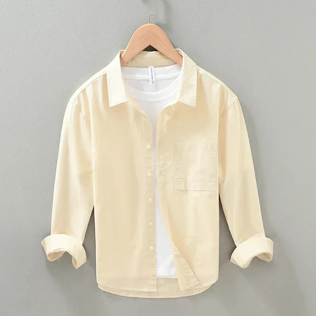 Gavin – Chemise Simple & Stylée pour Hommes – Décontractée & Polyvalente