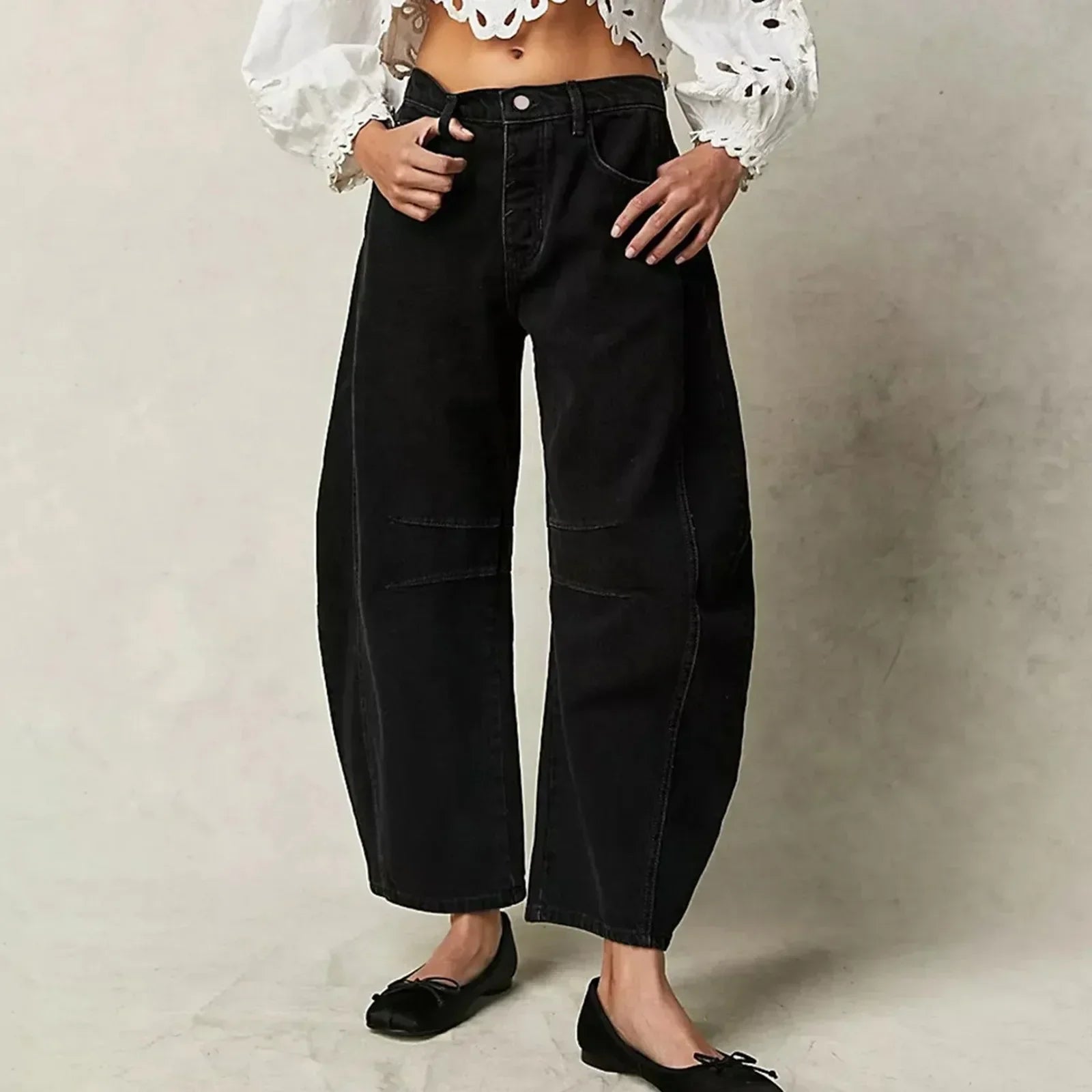 Louissa - Jean Large pour Femmes – Confort & Tendance