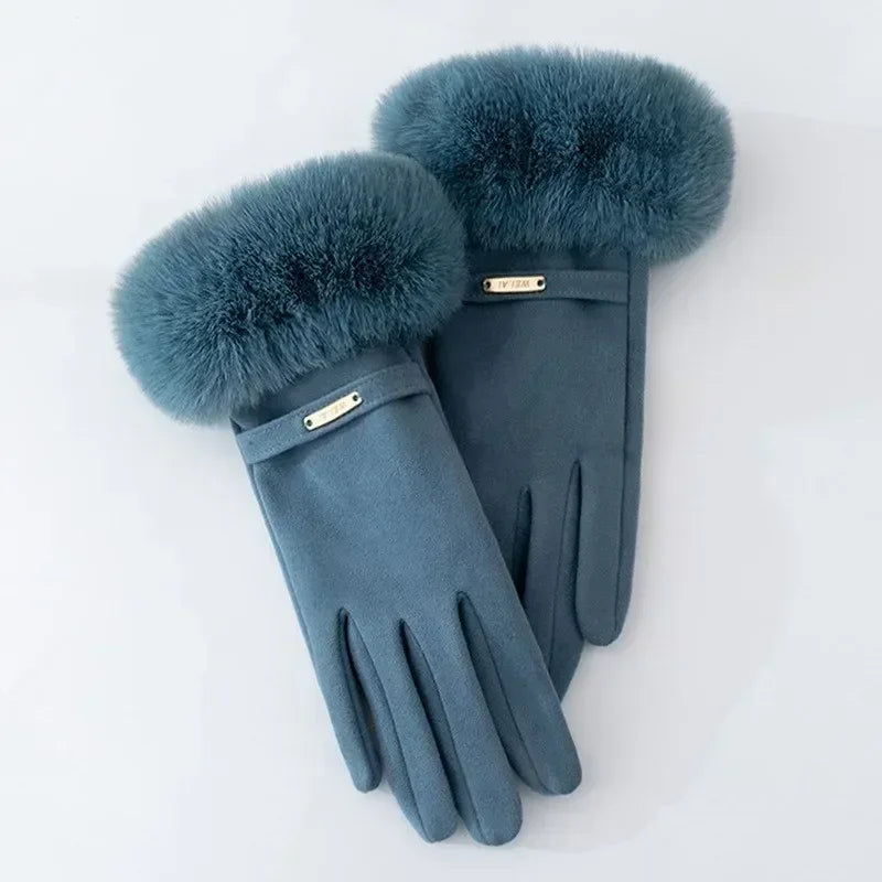 "Esta" Fur Gloves Caliboot
