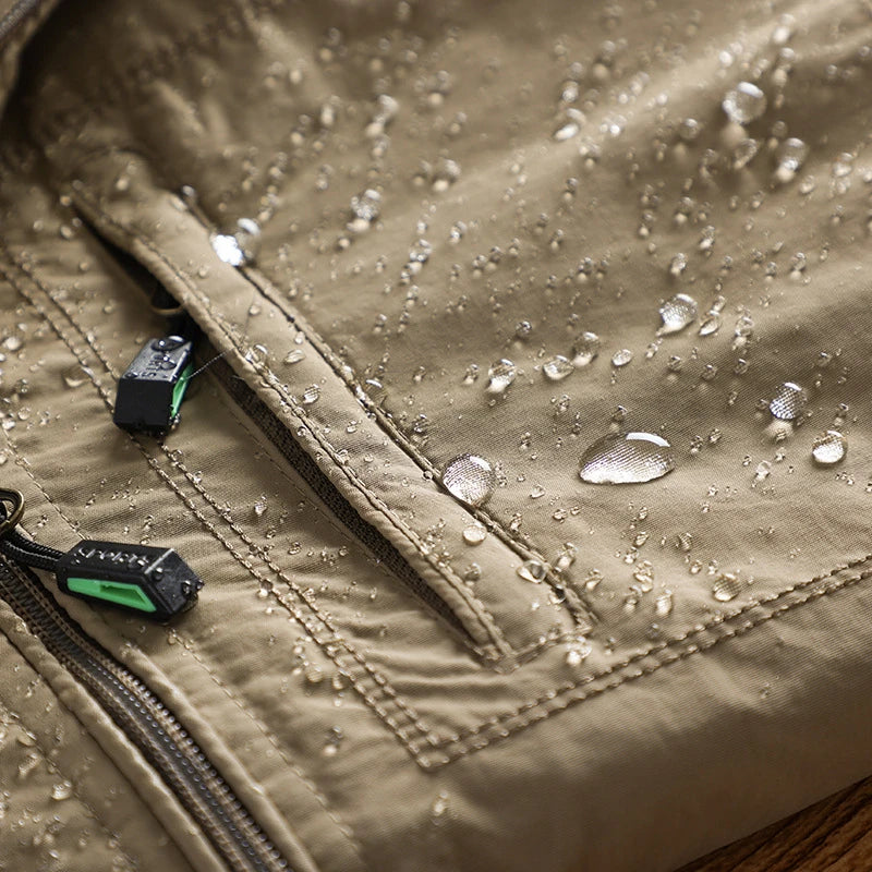 "TrailMaster" Waterproof Hiking Jacket by Cristian Moretti™ Caliboot