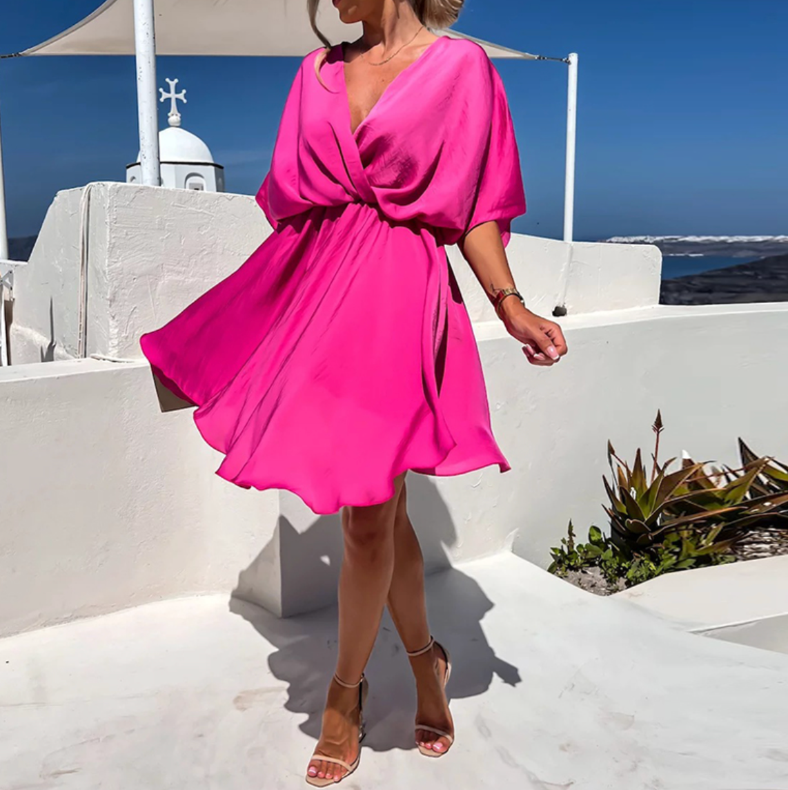 Ysaline – Robe d’Été pour Femmes – Aérienne & Stylée