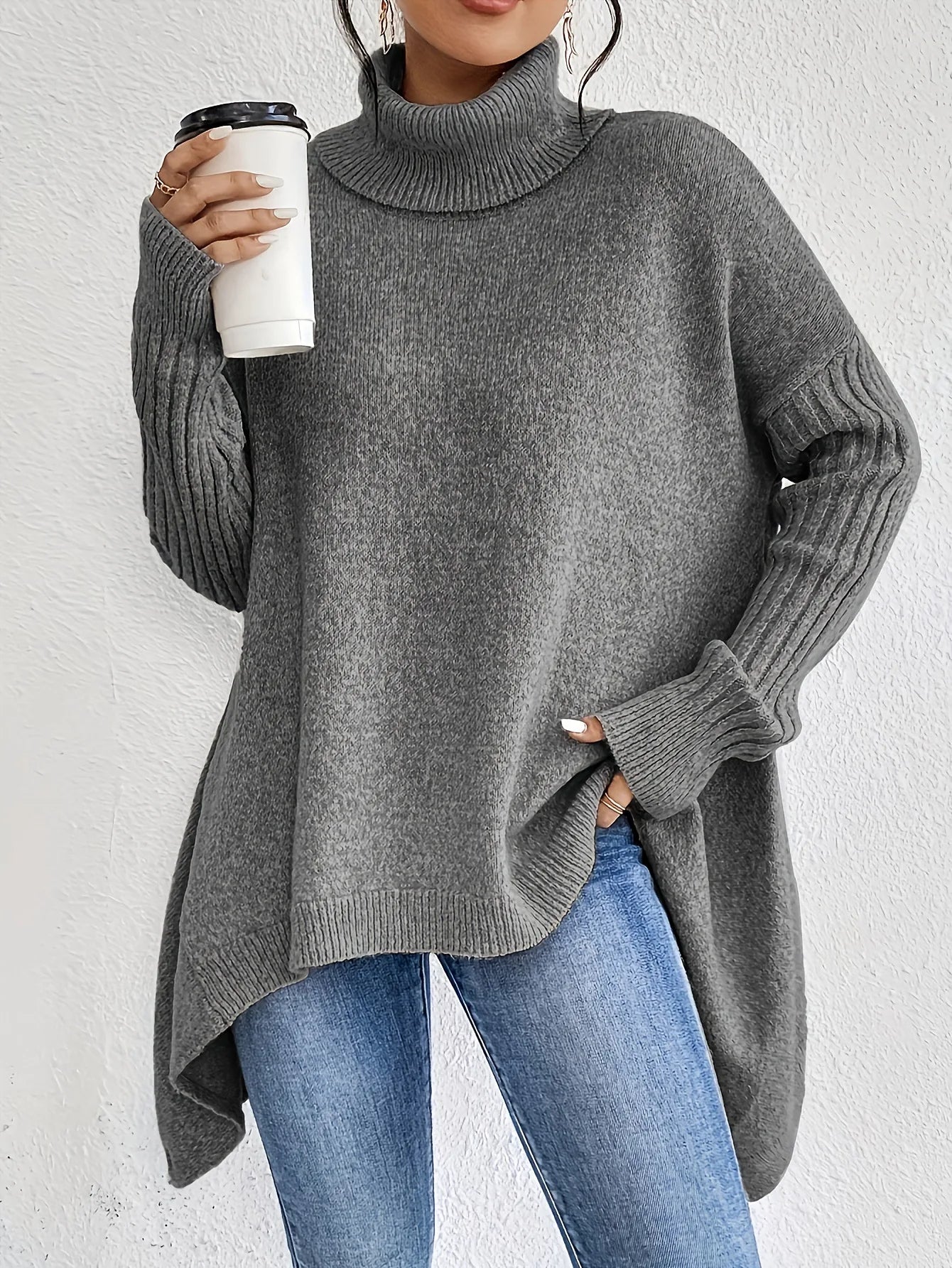 Ella | Women’s Winter Cashmere Turtleneck Caliboot