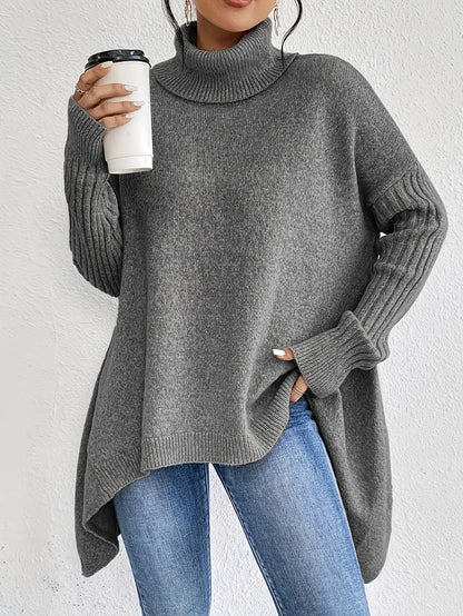 Ella | Women’s Winter Cashmere Turtleneck Caliboot