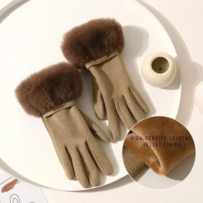 "Esta" Fur Gloves Caliboot