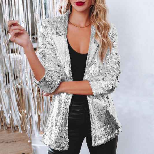 Sequin Blazer for Women – Glamorous & Eye-Catching 0
