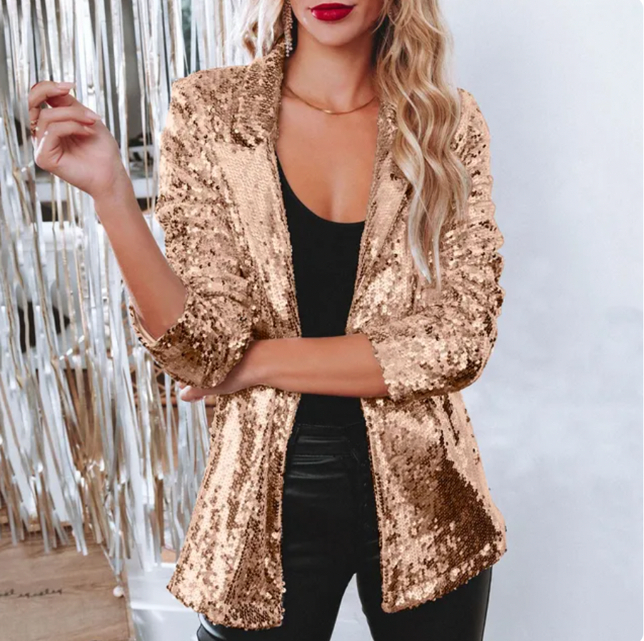 Sequin Blazer for Women – Glamorous & Eye-Catching 1