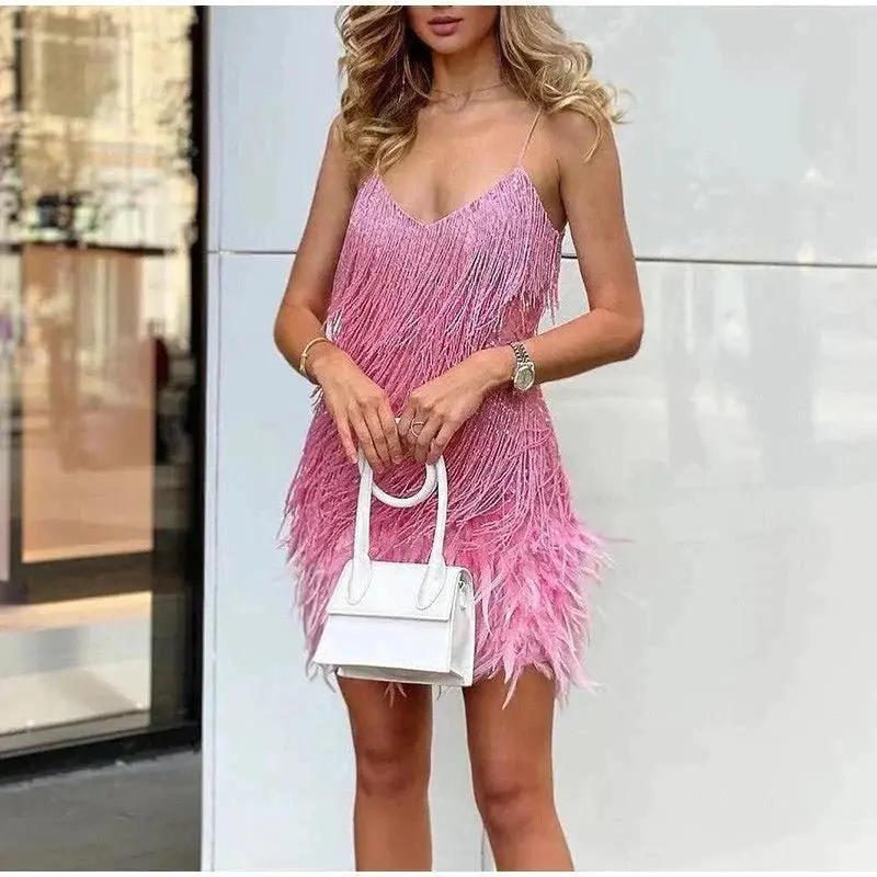 Sequined Mini Dress for Women – Elegant & Stylish for Evenings-Caliboot
