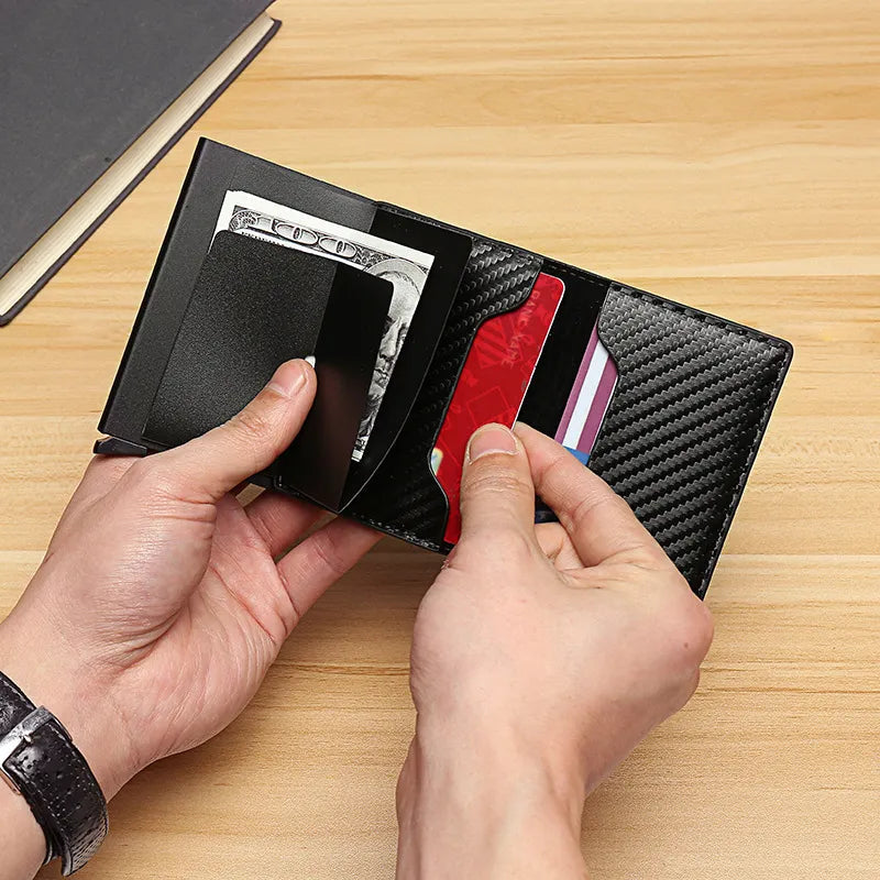Slim Carbon Wallet by Cristian Moretti™ Caliboot