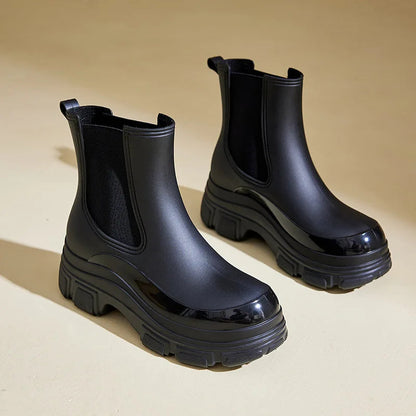 Michelle | Women’s Chunky Winter Chelsea Boots Caliboot