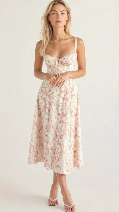 Sleeveless Midi Dress for Women – Effortless Summer Style & Comfort-Caliboot