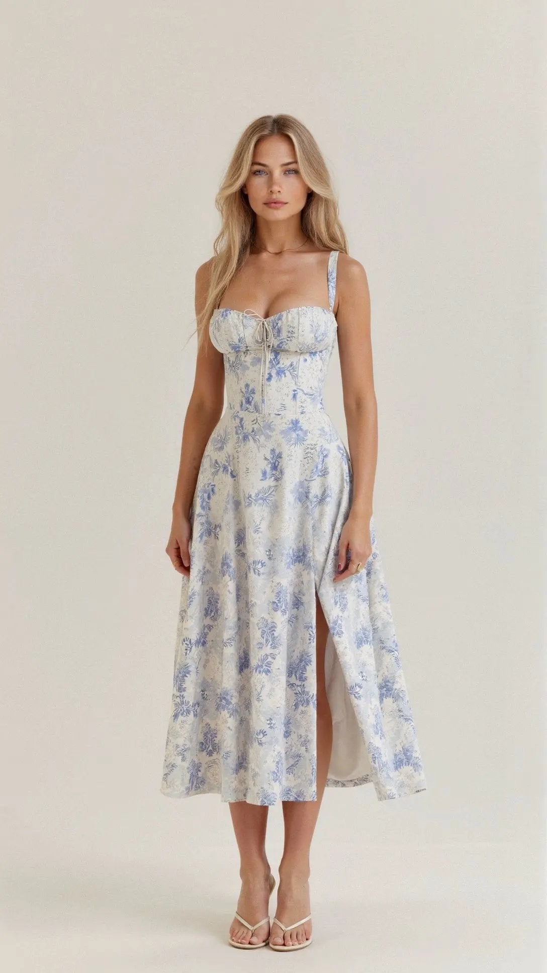 Sleeveless Midi Dress for Women – Effortless Summer Style & Comfort-Caliboot