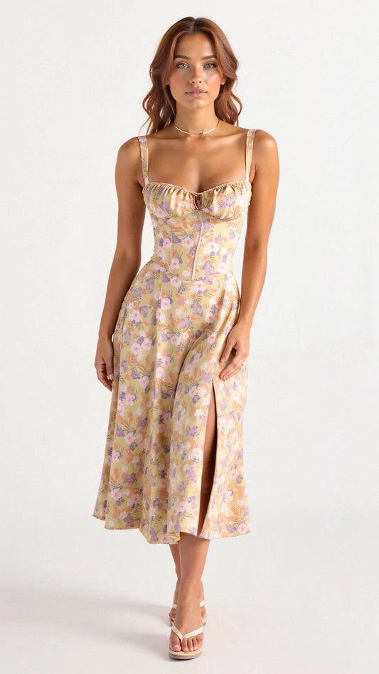 Sleeveless Midi Dress for Women – Effortless Summer Style & Comfort-Caliboot