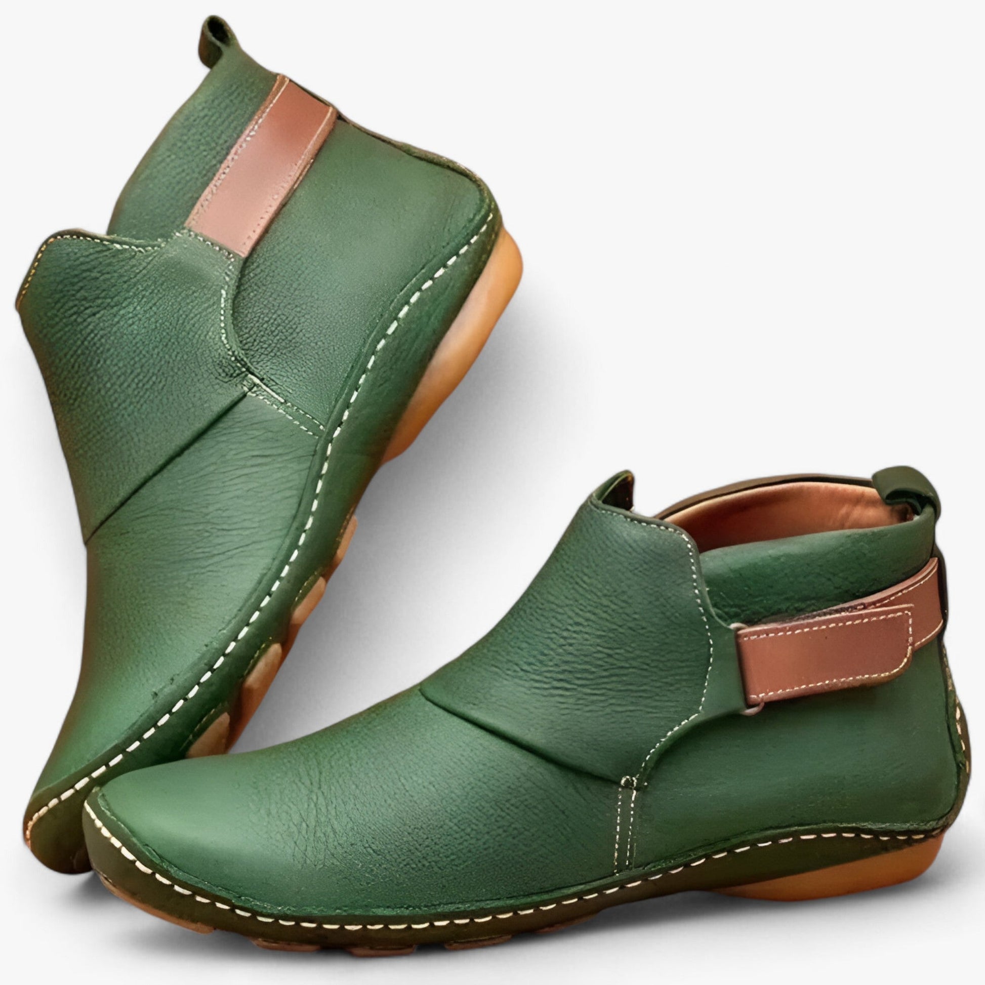 Slip-On Ankle Boots for Women – Effortless Bohemian Style