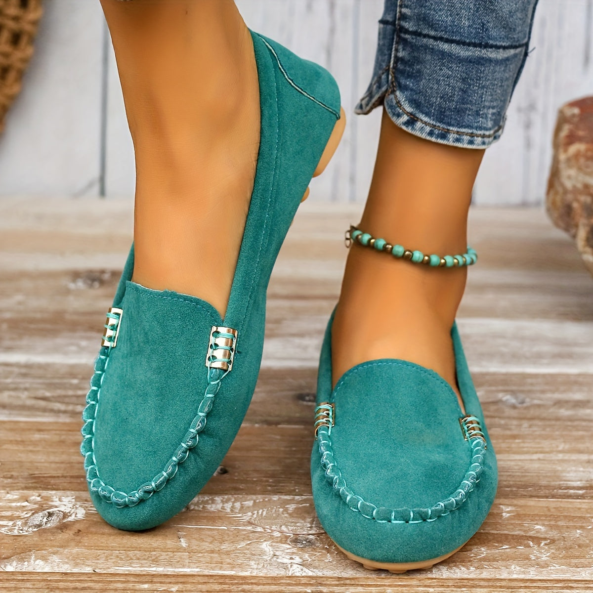 Slip-On Moccasin Loafers for Women – Effortless Style & Comfort