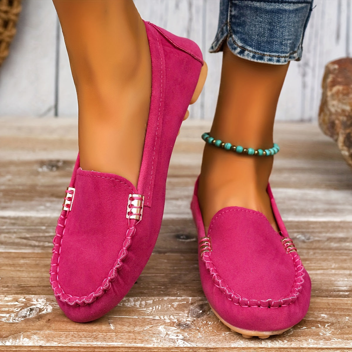 Slip-On Moccasin Loafers for Women – Effortless Style & Comfort