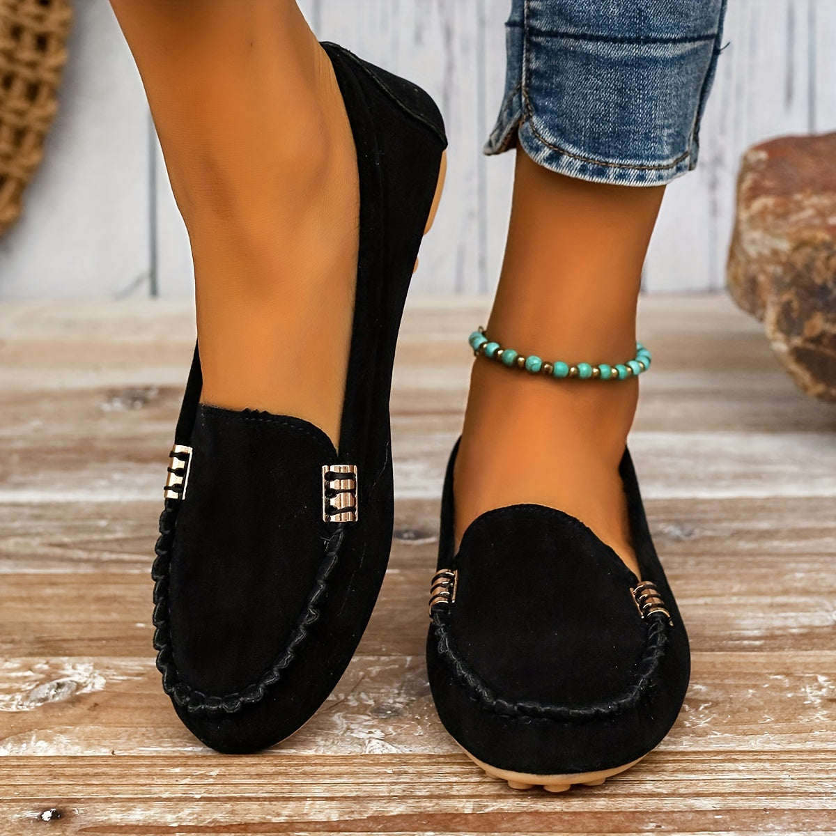Slip-On Moccasin Loafers for Women – Effortless Style & Comfort