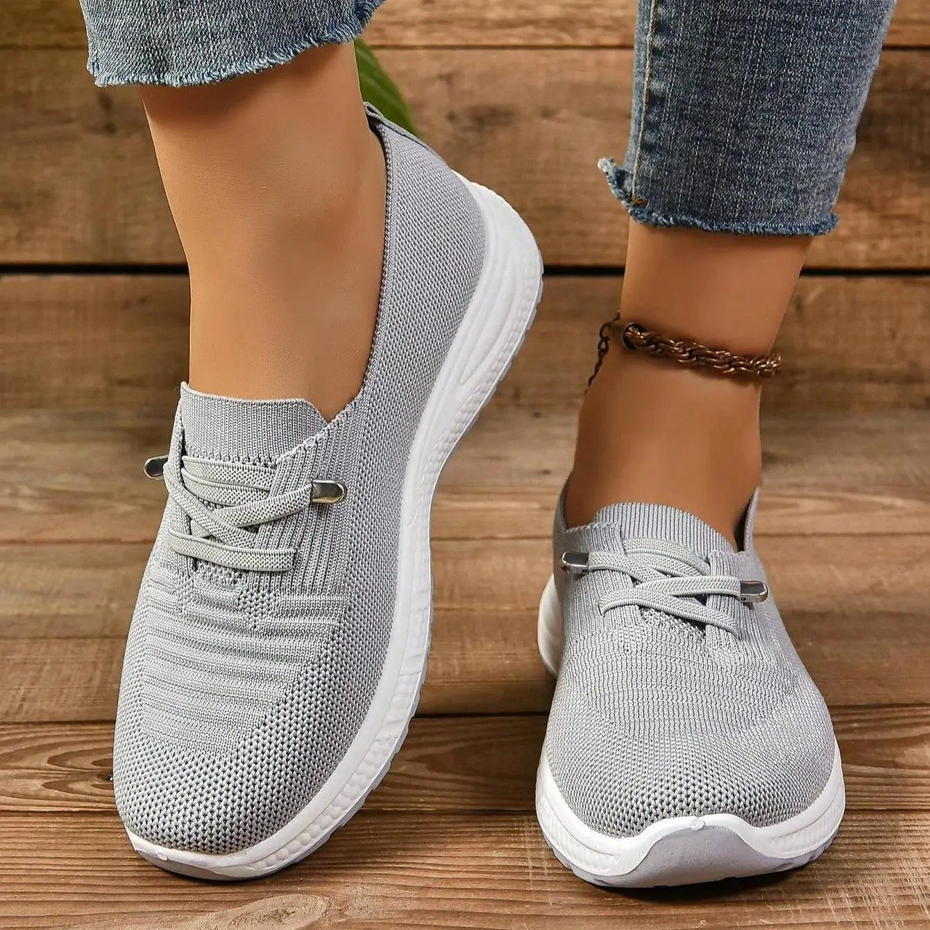 Slip-On Sneakers for Women – Best Walking Shoes with Supportive Comfort-Caliboot
