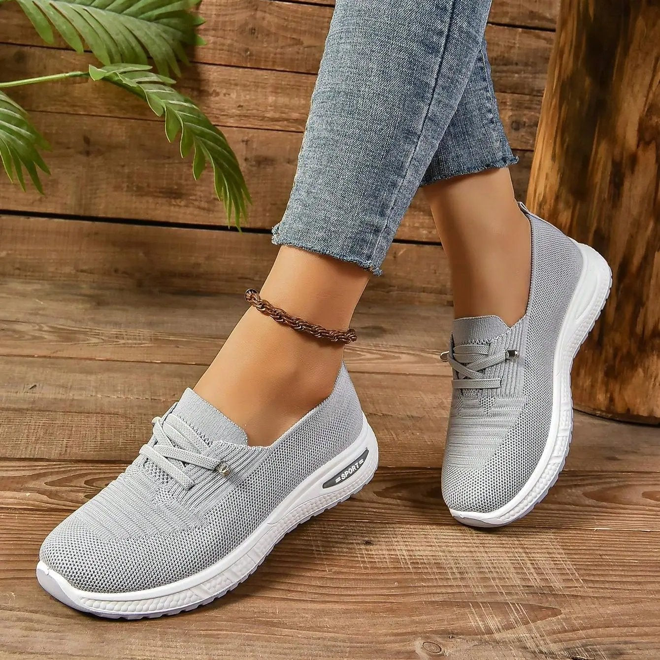Slip-On Sneakers for Women – Best Walking Shoes with Supportive Comfort-Caliboot