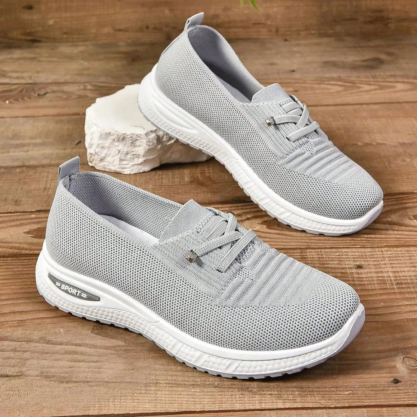Slip-On Sneakers for Women – Best Walking Shoes with Supportive Comfort-Caliboot