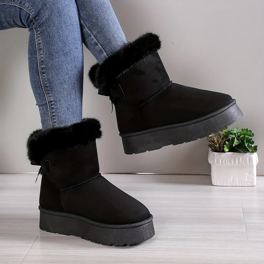 Slip-On Winter Boots for Women – Stylish Comfort for Chilly Days