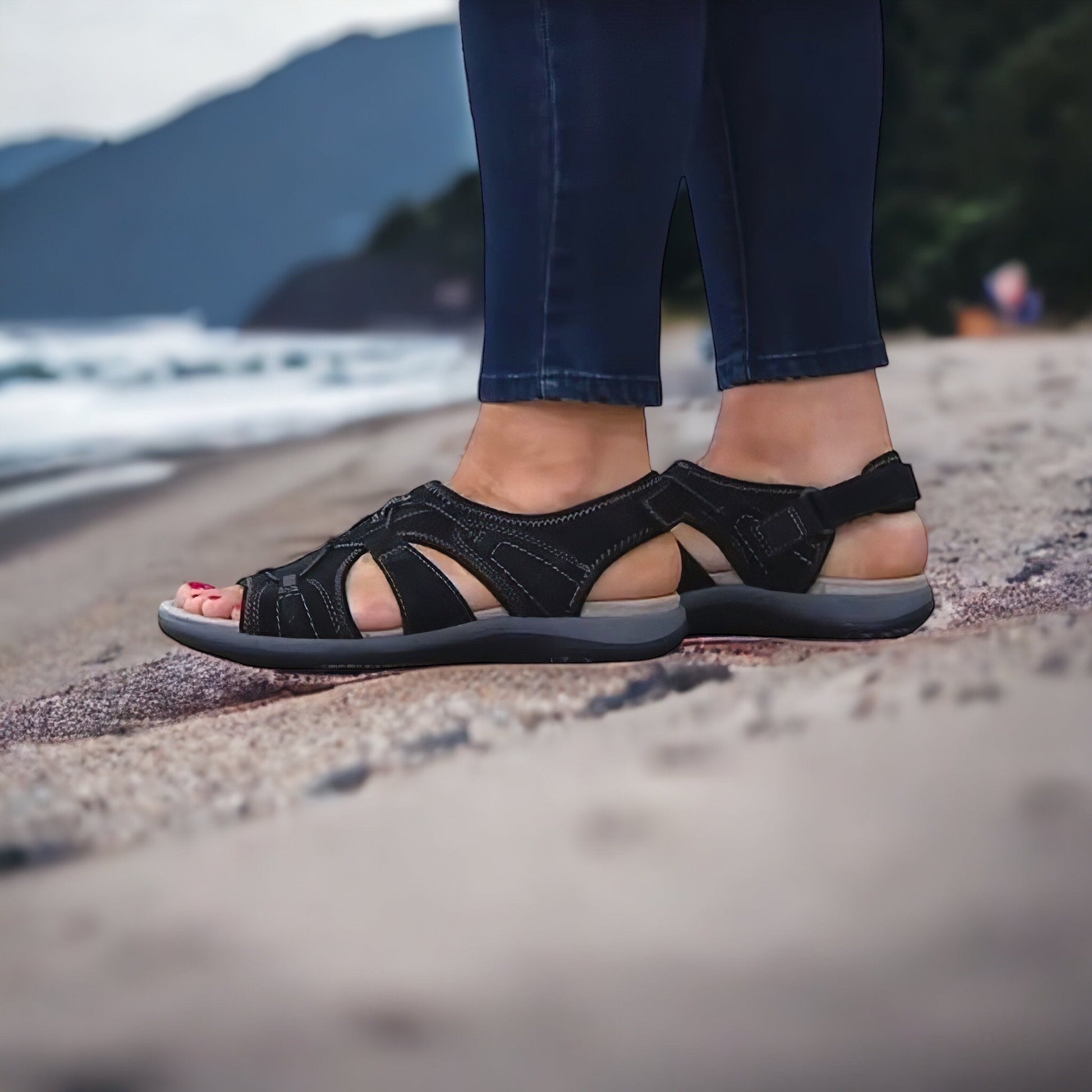 Strappy Wedge Sandals for Women – Chic & Comfortable Summer Style