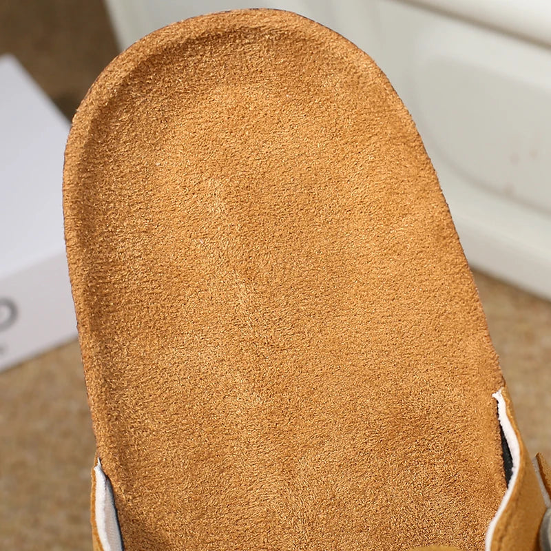 Striped Cork Clogs for Men – Stylish & Comfortable Footwear