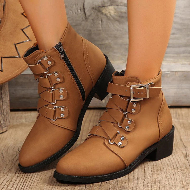 Structured Black Ankle Boots for Women – Elegant & Comfortable Booties