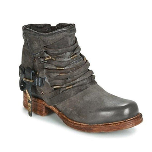 Stylish Heeled Ankle Boots for Women – Elegant & Versatile