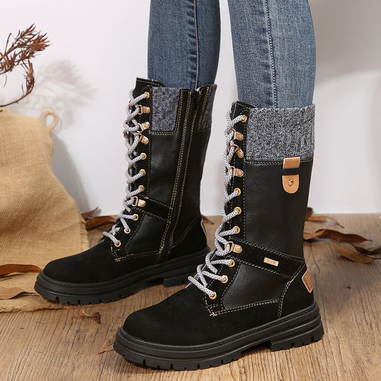 Stylish Mid-Calf Boots for Women – Comfortable & Versatile