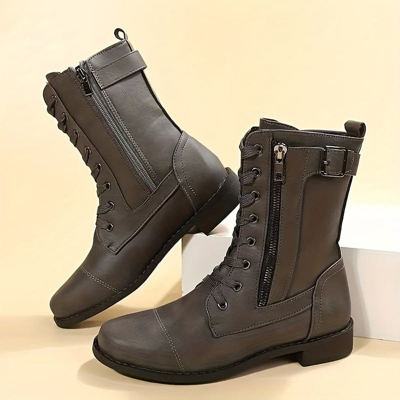 Stylish Side Zip Boots for Women – Comfort & Support for Everyday Wear