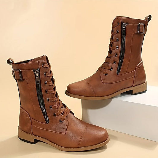 Stylish Side Zip Boots for Women – Comfort & Support for Everyday Wear