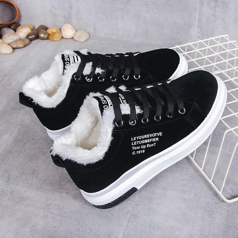 Suede Lace-Up Sneakers for Women – Cozy & Stylish Comfort