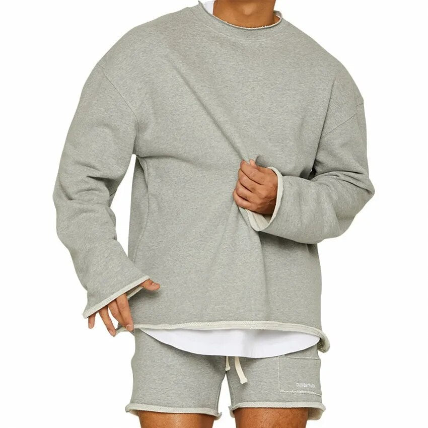 Sweatshirt Homme – Confort Décontracté et Style Actif 0
