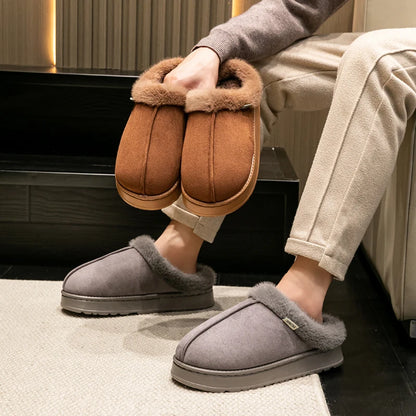 Thick Sole Slippers for Men – Cozy & Anti-Slip Comfort
