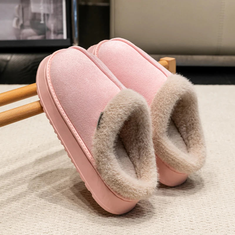 Thick Sole Slippers for Men – Cozy & Anti-Slip Comfort