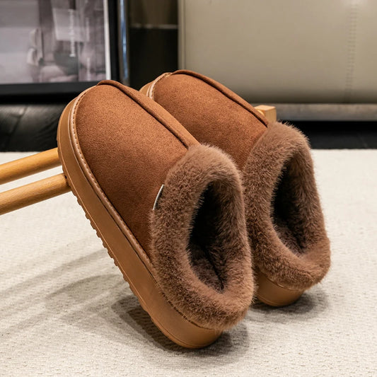 Thick Sole Slippers for Men – Cozy & Anti-Slip Comfort