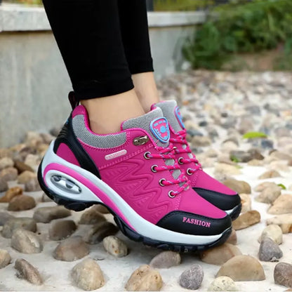 Thick Sole Wedge Sneakers for Women – Stylish & Comfortable